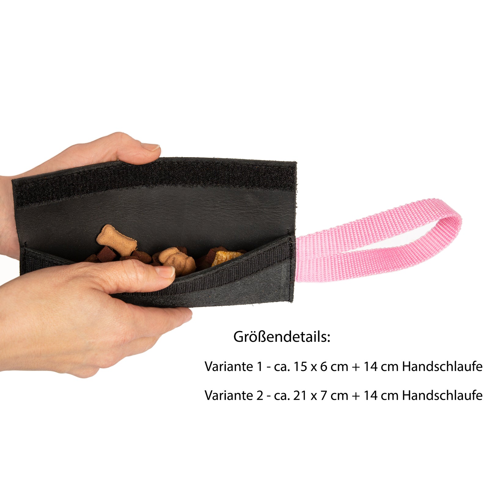 Leder Futterdummy – befüllbares Lederbringsel für Apport & Suchspiele