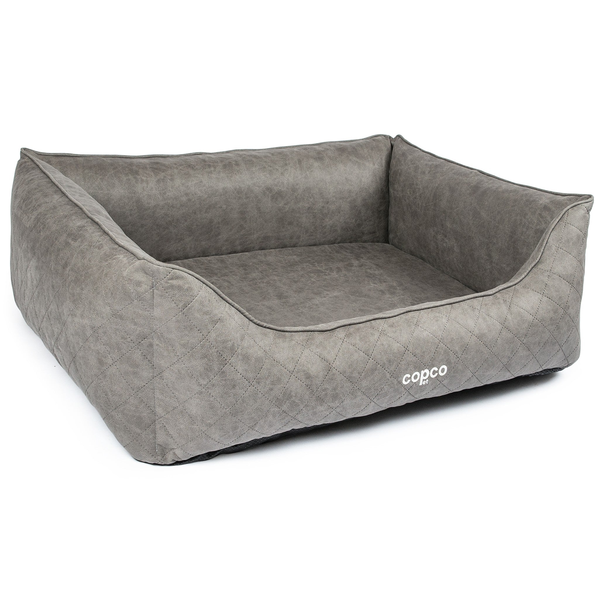Orthopädisches Hundebett Hugo – gesteppter Polsterstoff, waschbar & rutschfest für kleine & große Hunde