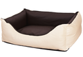 Orthopädisches Hundebett Rocco – Kunstleder Wendebett, waschbar & wendbar