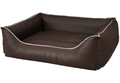 Orthopädisches Hundebett Rocco – Kunstleder Wendebett, waschbar & wendbar