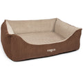 Orthopädisches Hundebett Kyra – Cord, waschbar & kuschelig für kleine & große Hunde