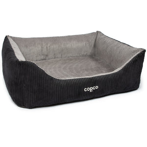 Orthopädisches Hundebett Kyra – Cord, waschbar & kuschelig für kleine & große Hunde