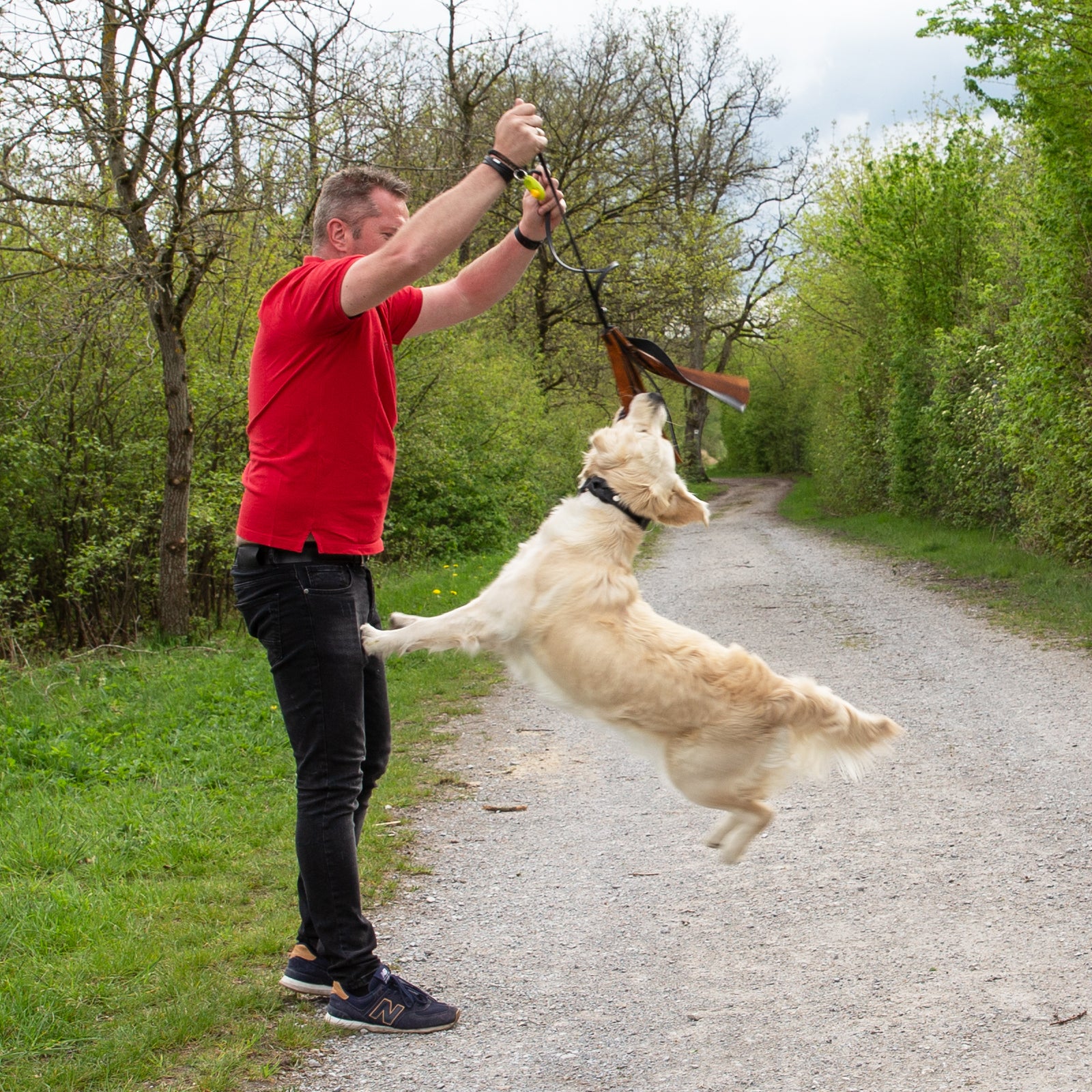 Hetzlappen Leder – interaktives Hundespielzeug für Training & Zerrspiele