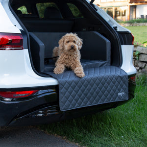 Hundebett Kofferraum, Reisebett, Autohundebett mit Einstiegsplane