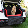 Hundebett Kofferraum, Reisebett, Autohundebett mit Einstiegsplane