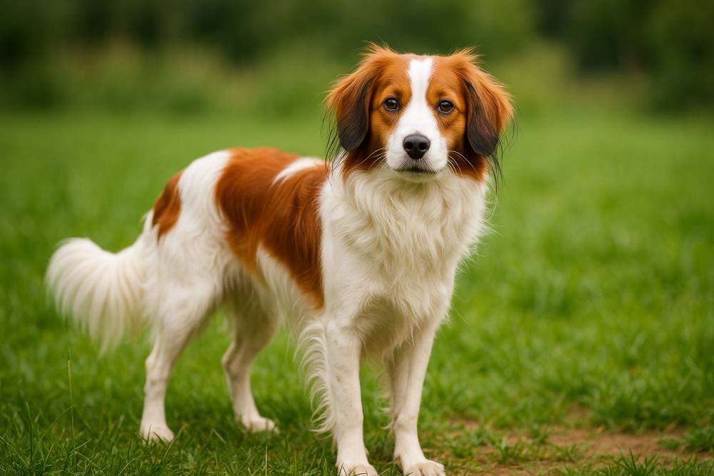 Kooikerhondje im Freien
