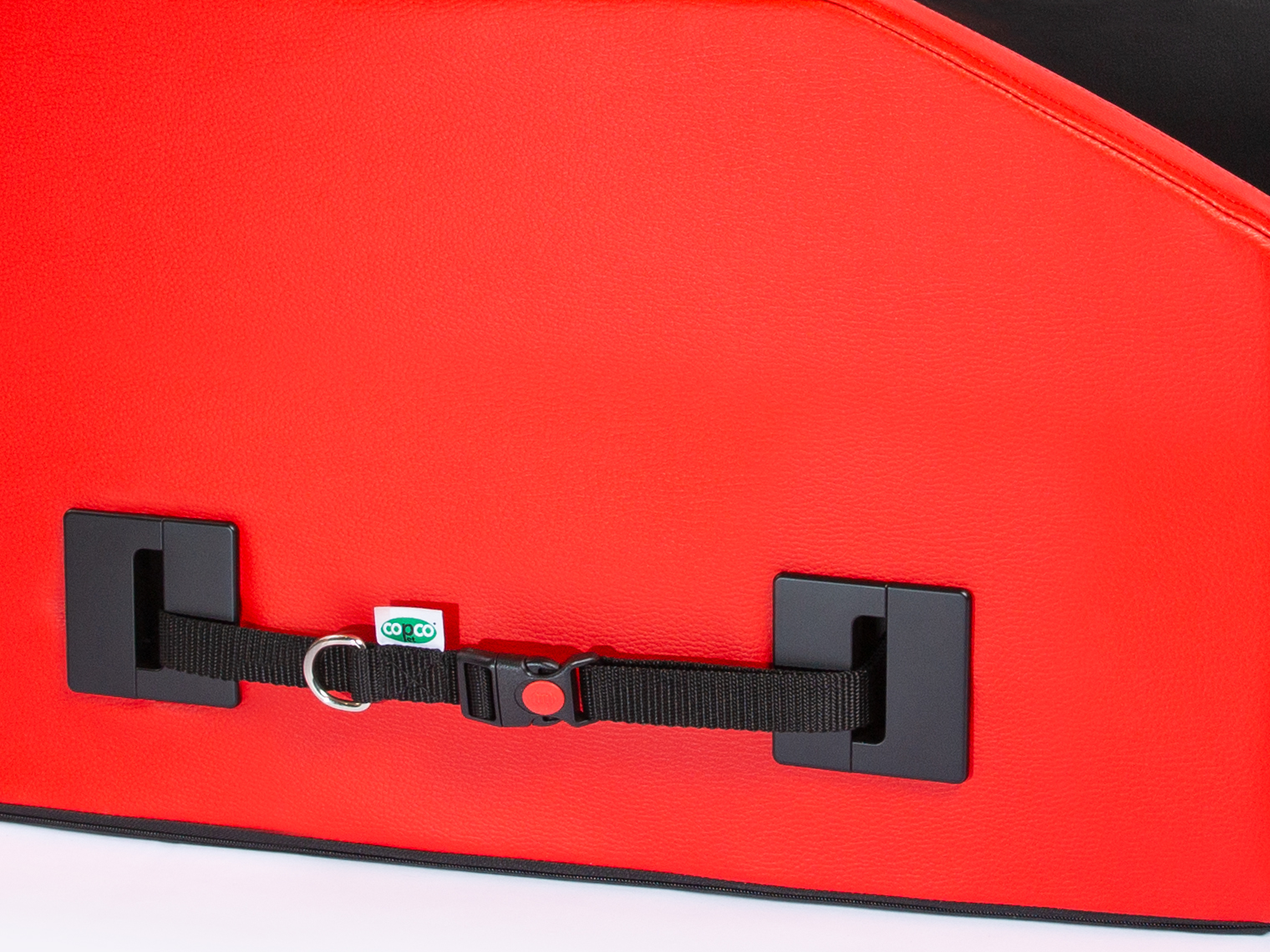 Travel Bed Autobett Weiß/Schwarz 90 x 70 cm ohne Gurtsystem Viscoschaumstoff
