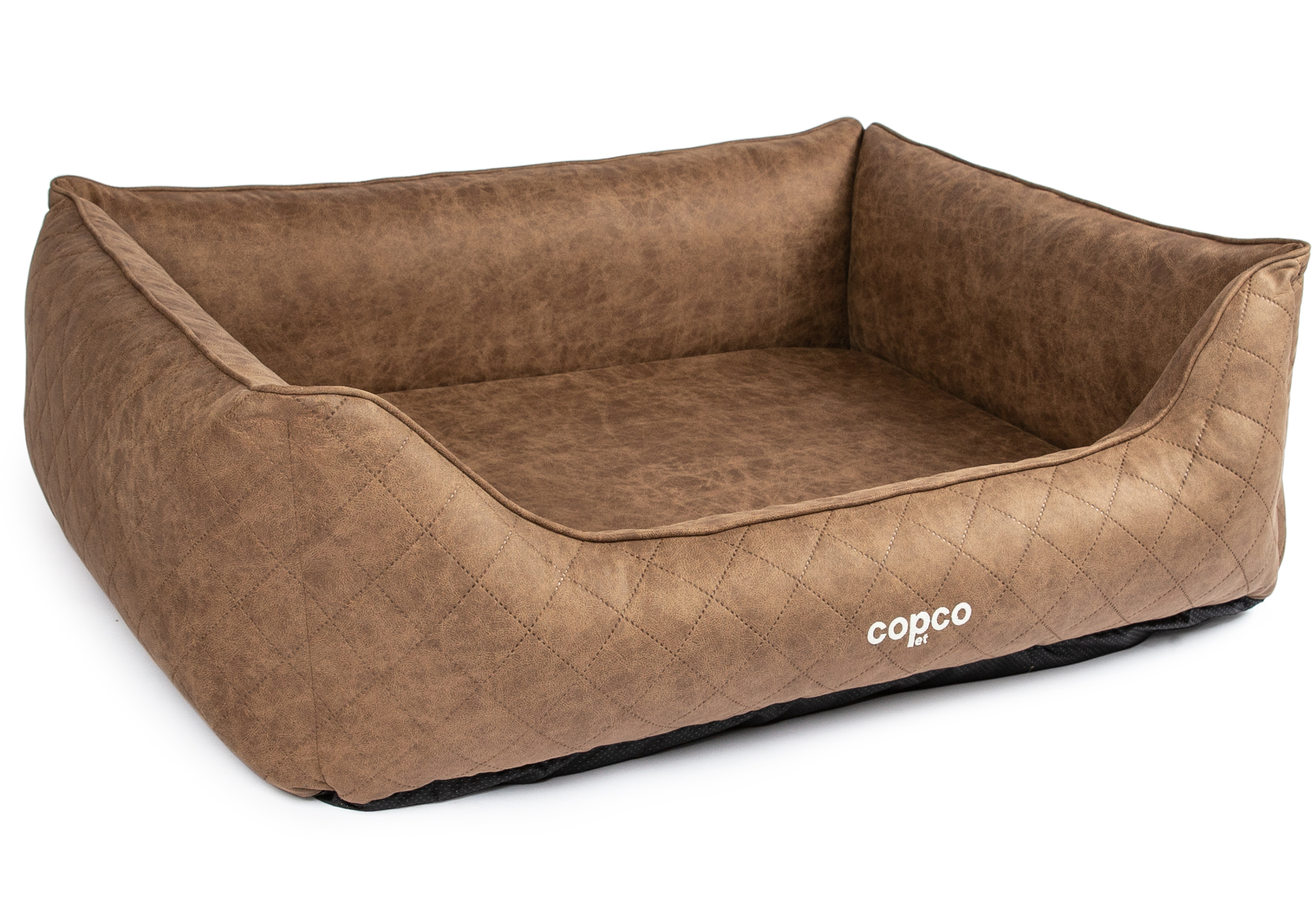 CopcoPet Hundebett Hugo Braun L ca. 90 x 70 cm Visco (orthopädisch)