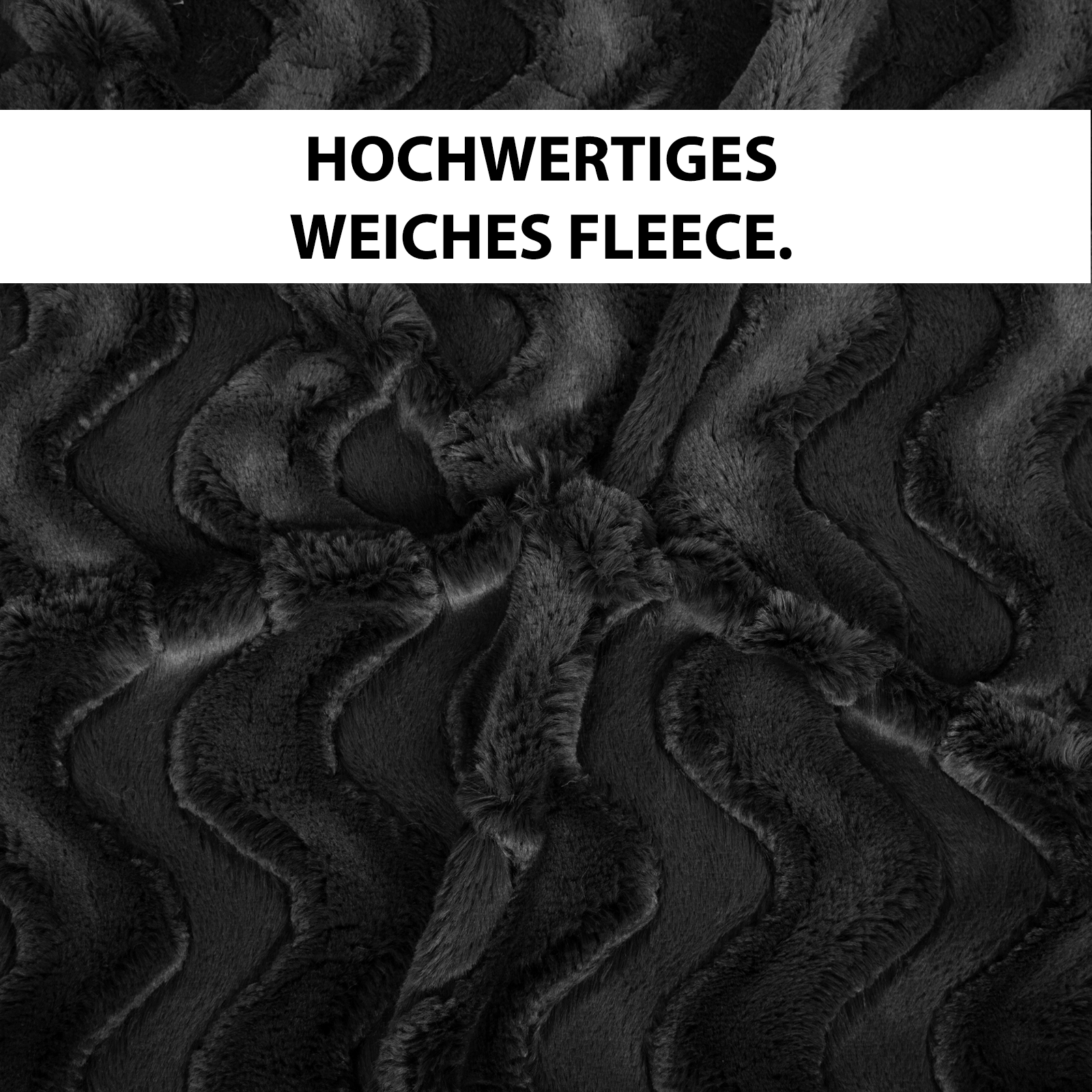 CopcoPet Pia Hundebett Schwarz ca. 100 x 80 cm Visco - (orthopädisch)