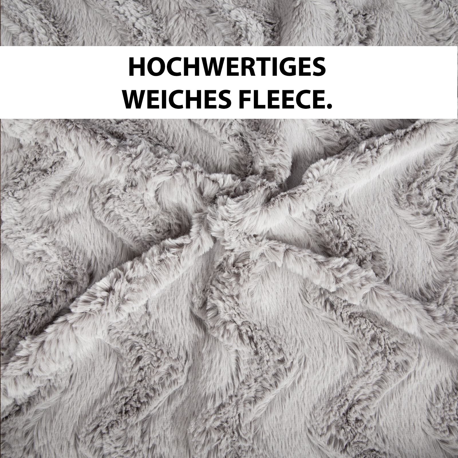 CopcoPet Pia Hundebett Grau ca. 100 x 80 cm Visco - (orthopädisch)