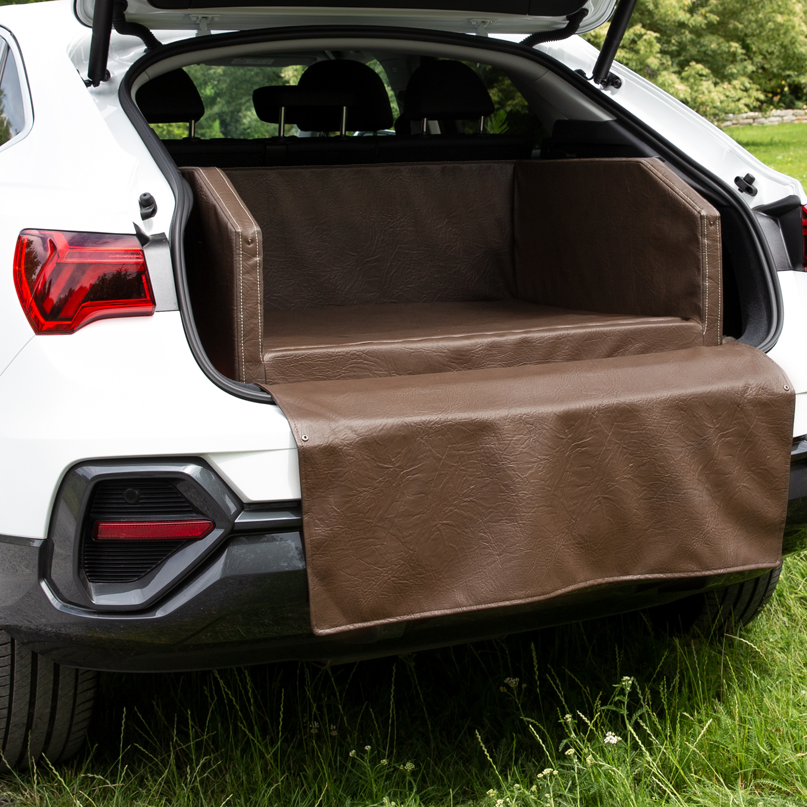 Autohundebett Travel Bed Nero - Braun 100 x 90 cm