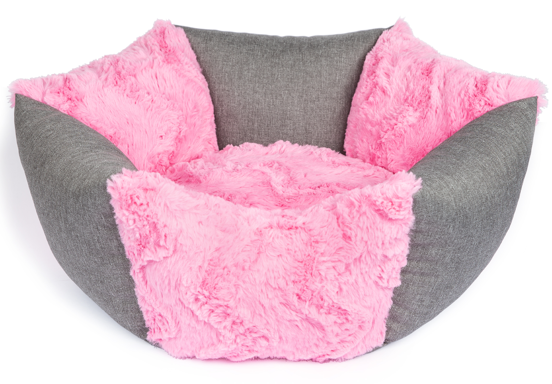 CopcoPet Hundebett Sunny Rosa 80 cm Ø