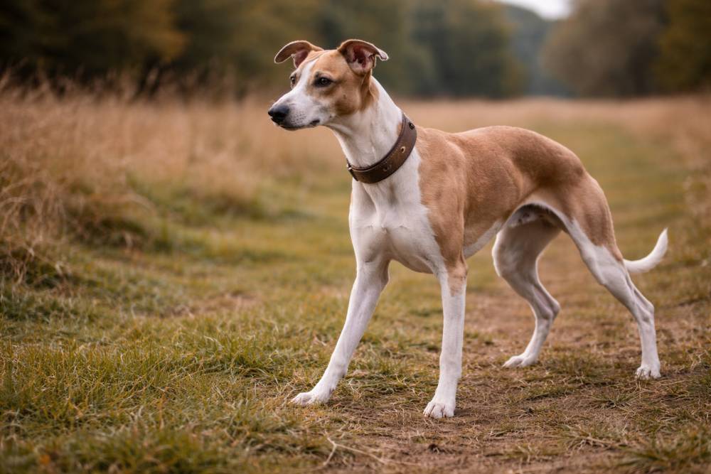 Hund verfolgt eine Spur