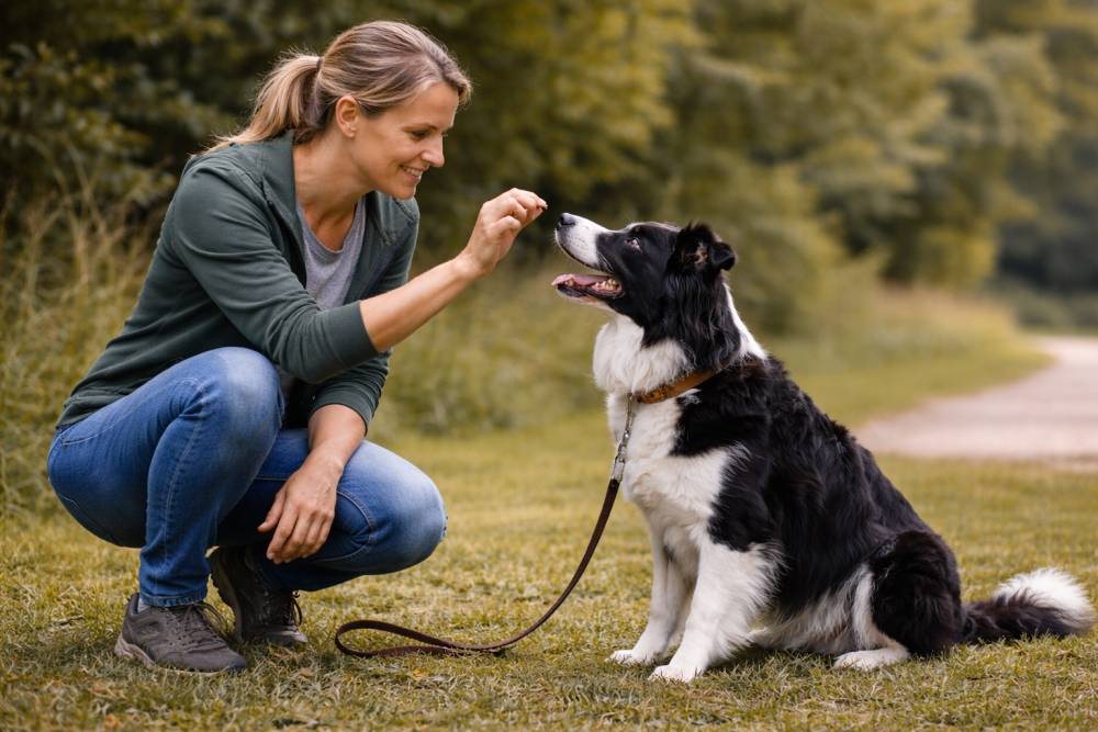 Hund im Alltag mit Bezugsperson