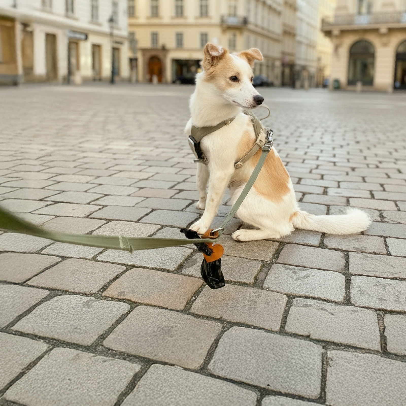 Kotbeutelhalter Marineblau Knochen