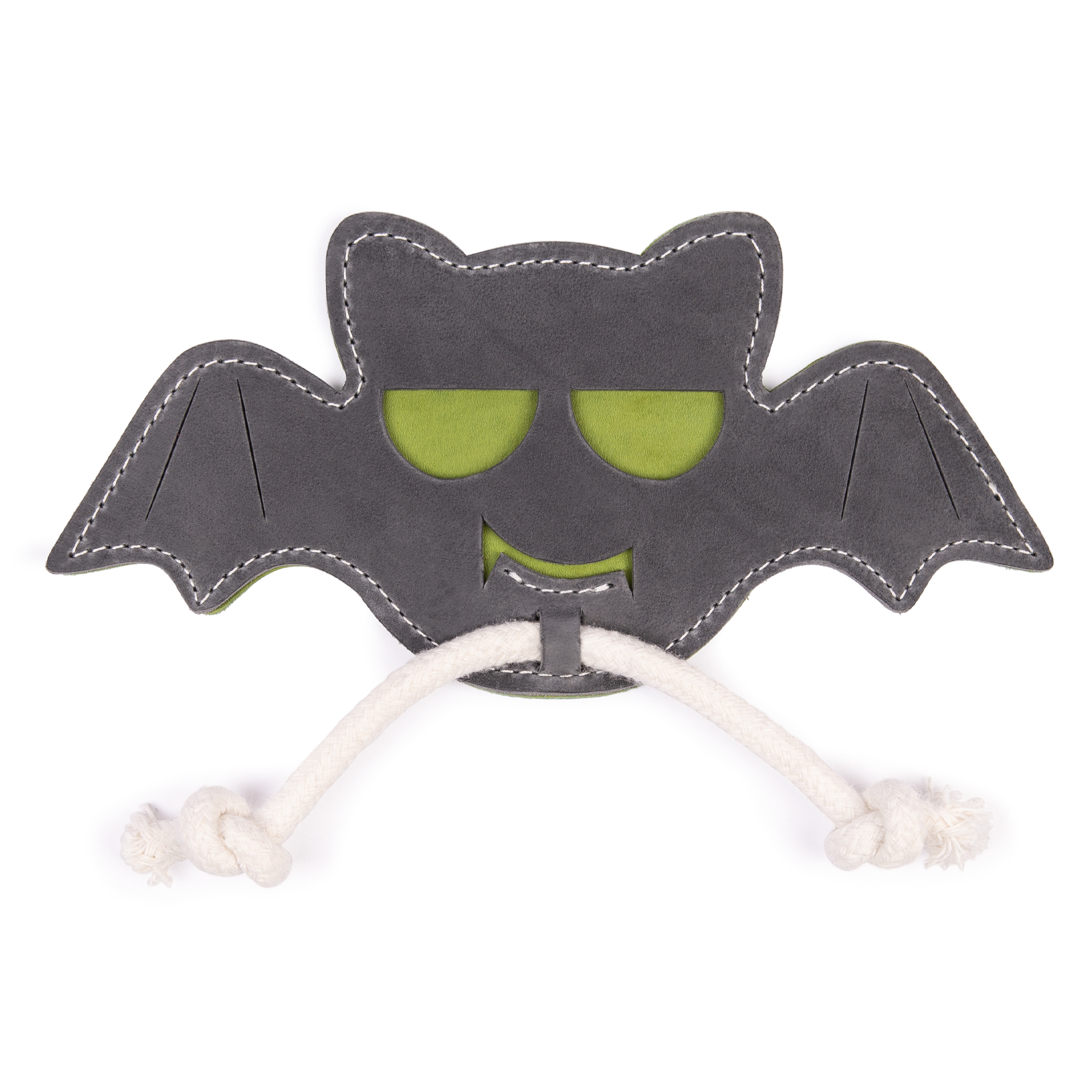 Hundespielzeug Fledermaus Grau