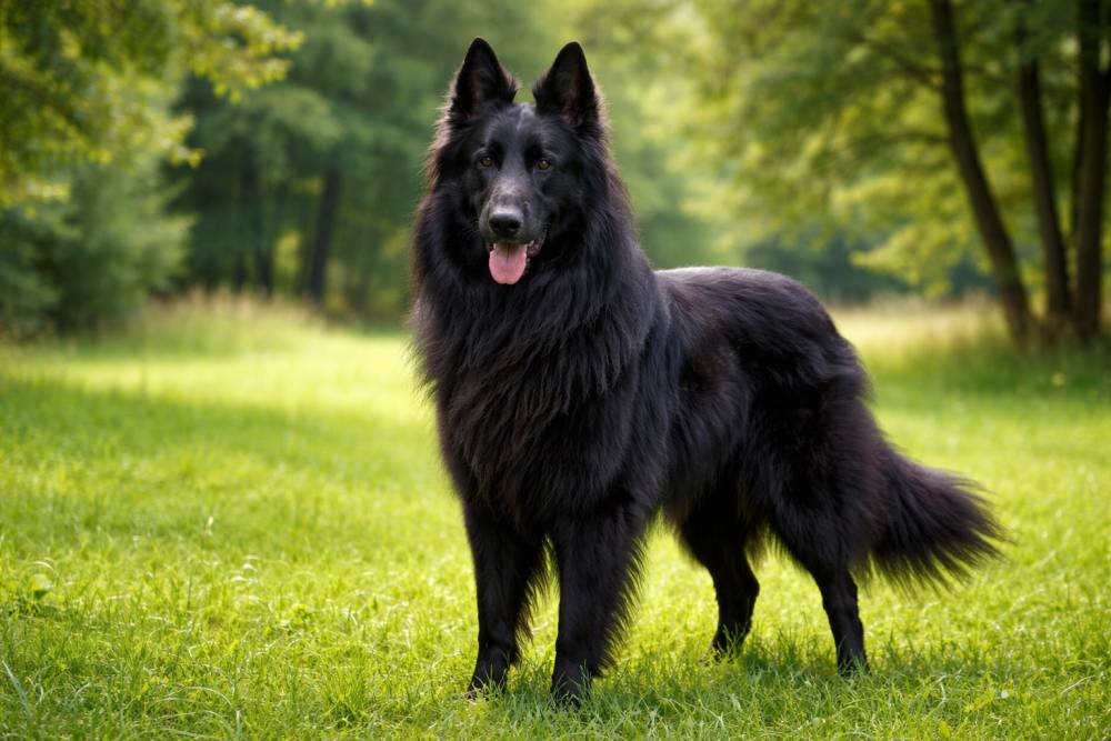 Groenendael in natürlicher Umgebung