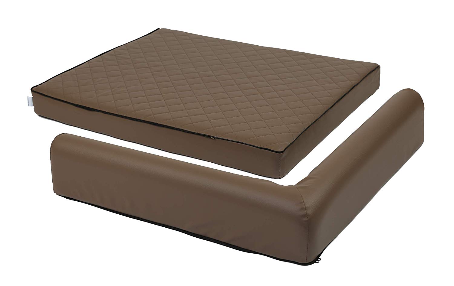 Copcopet-Pluto Hundebett Orthopädisch Grau ca. 120 x 90 x 10 cm