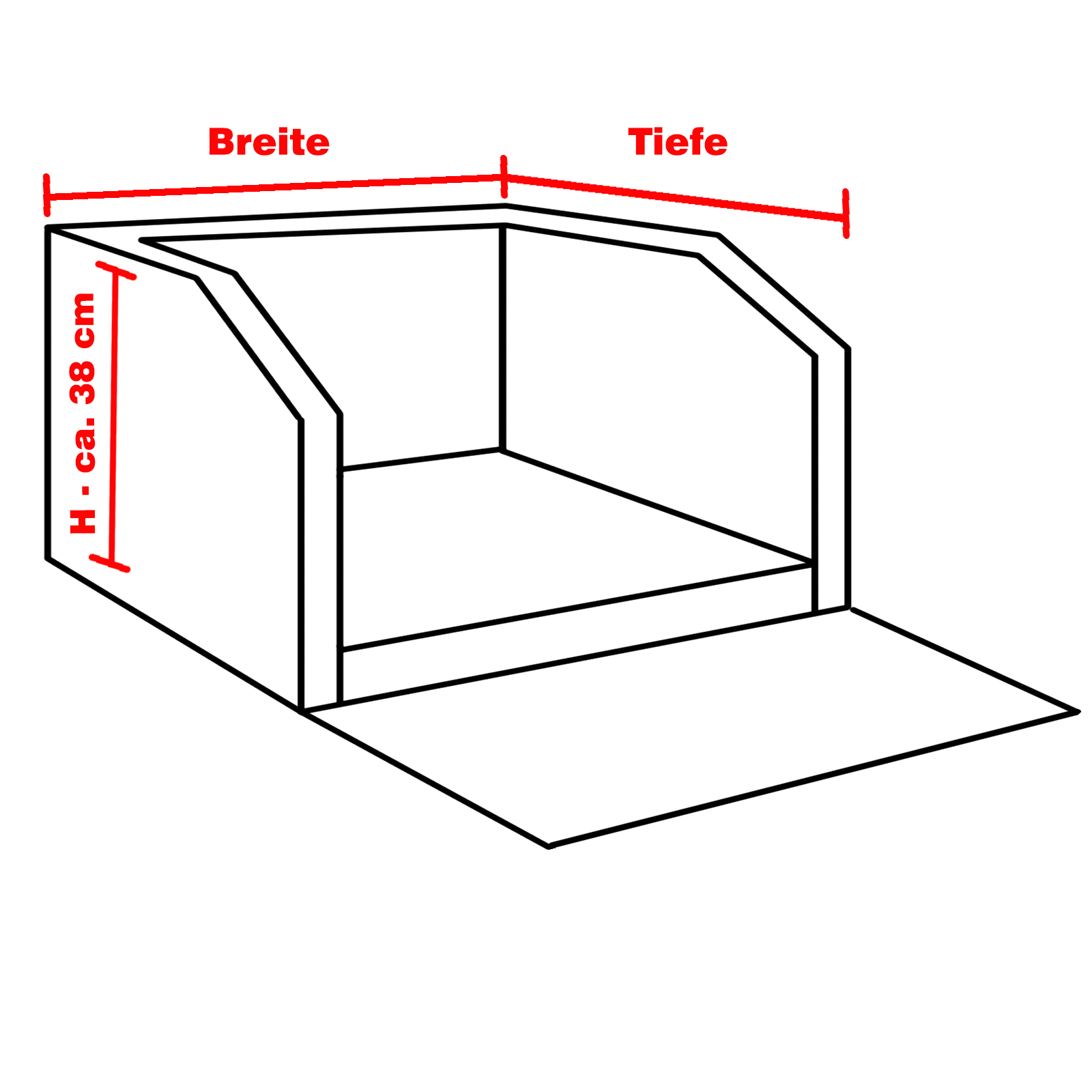 Travel Bed Autobett Weiß/Schwarz 90 x 70 cm ohne Gurtsystem Viscoschaumstoff