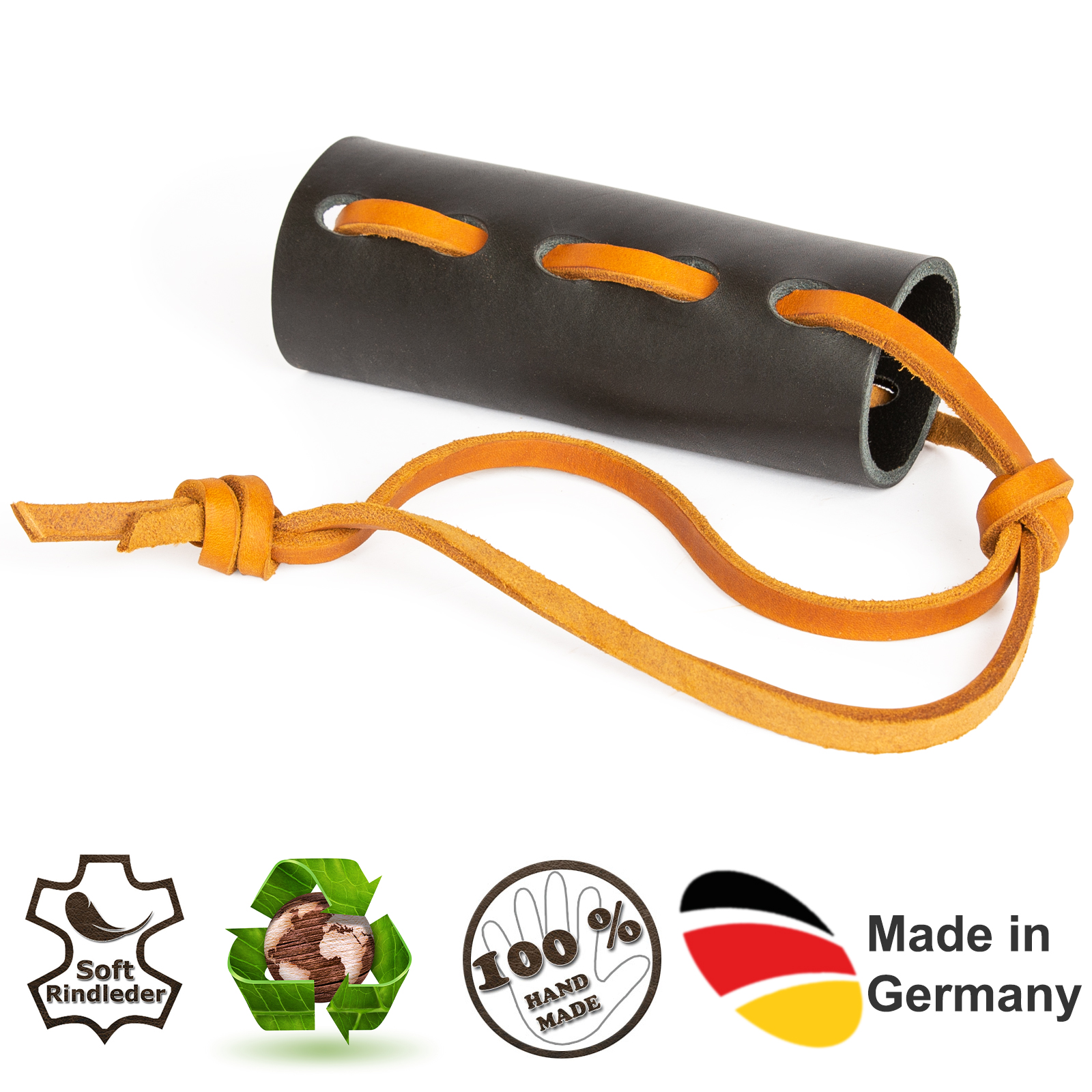 Lederspielzeug - Dummy ca.12 x 5 cm