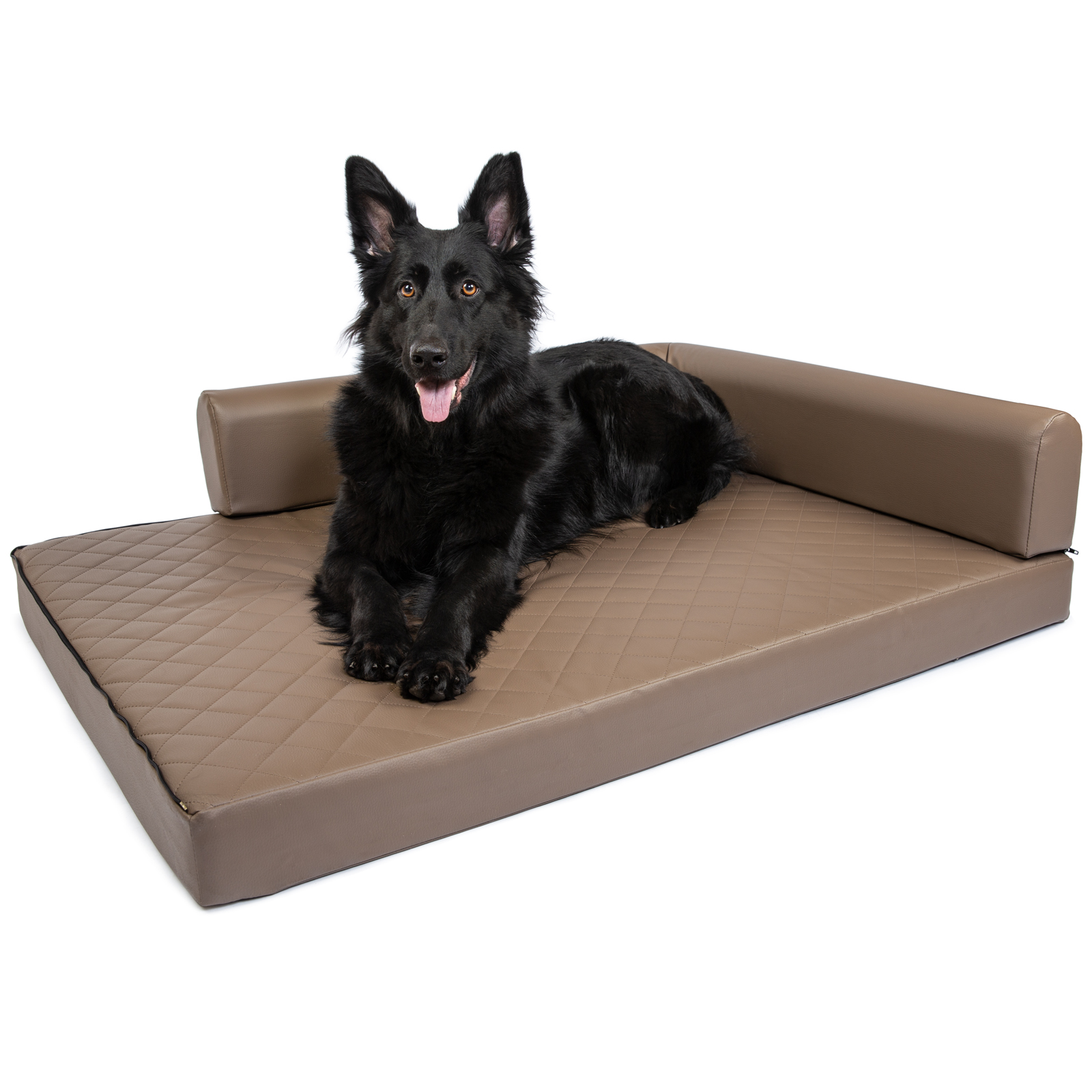 Copcopet-Pluto Hundebett Orthopädisch Grau ca. 120 x 90 x 10 cm