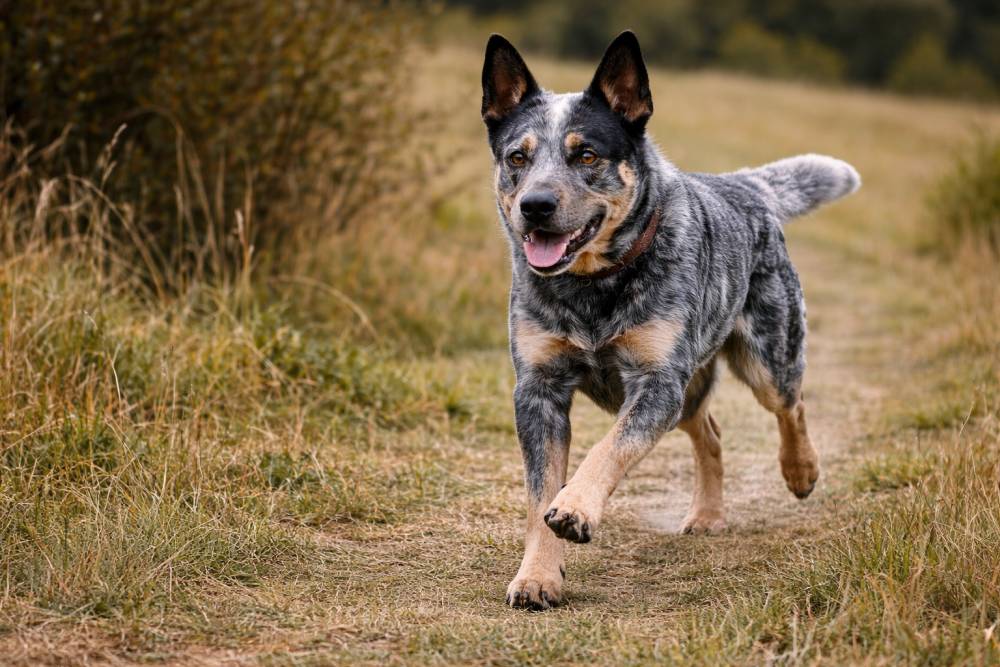Australian Cattle Dog im Freien